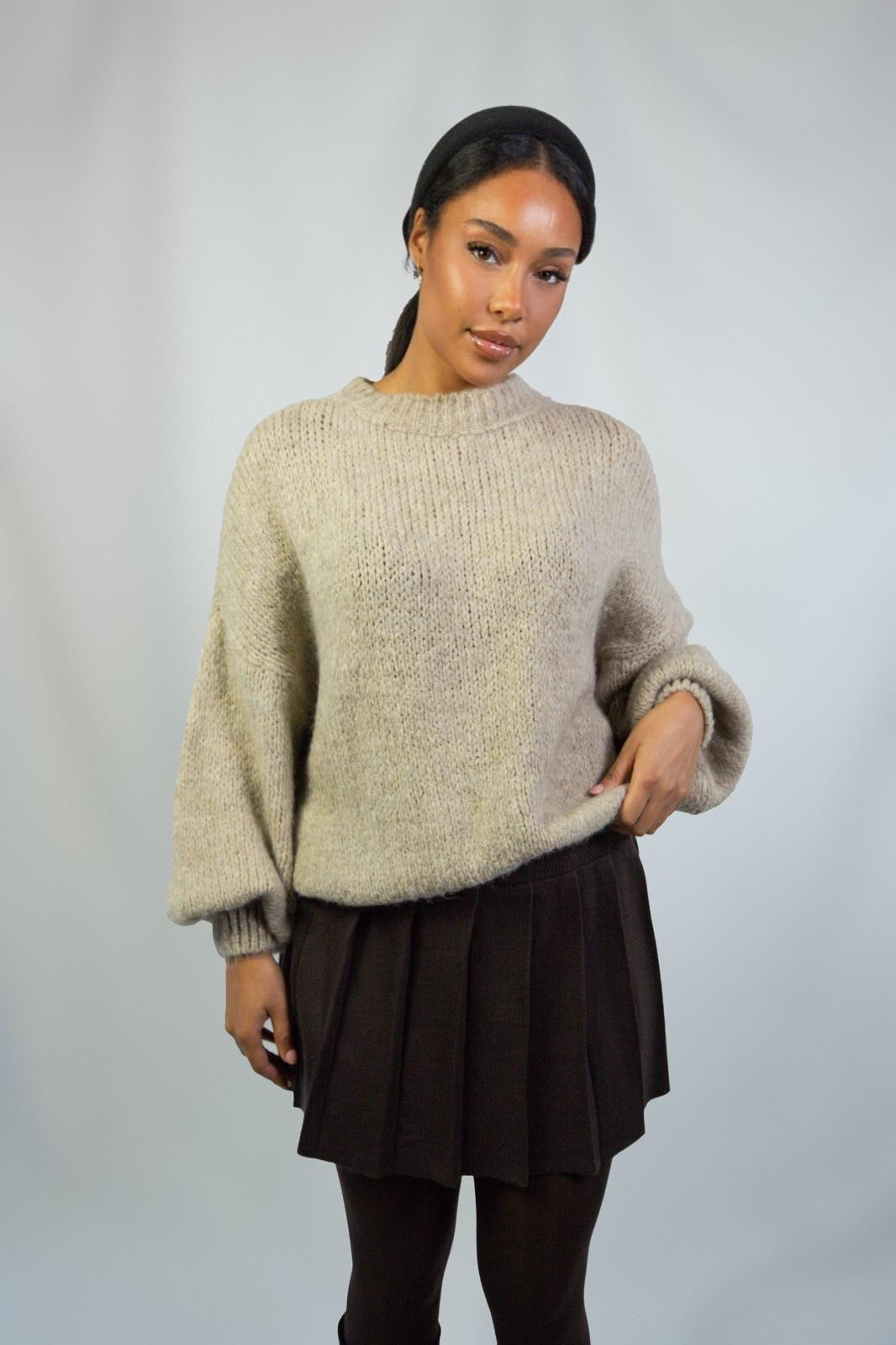 Oversized Knit Sweater