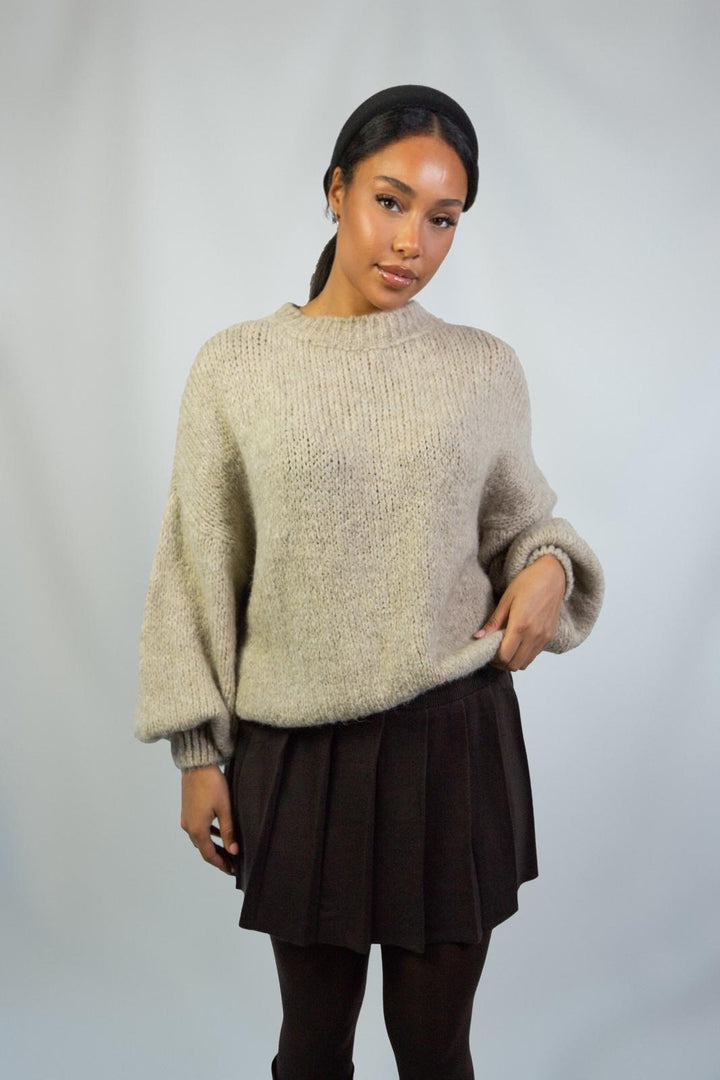 Oversized Knit Sweater