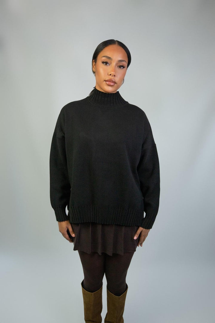 Oversized Turtleneck Sweater