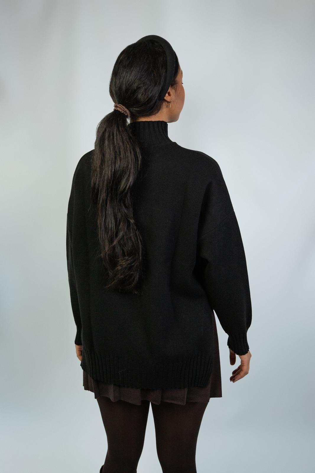 Oversized Turtleneck Sweater