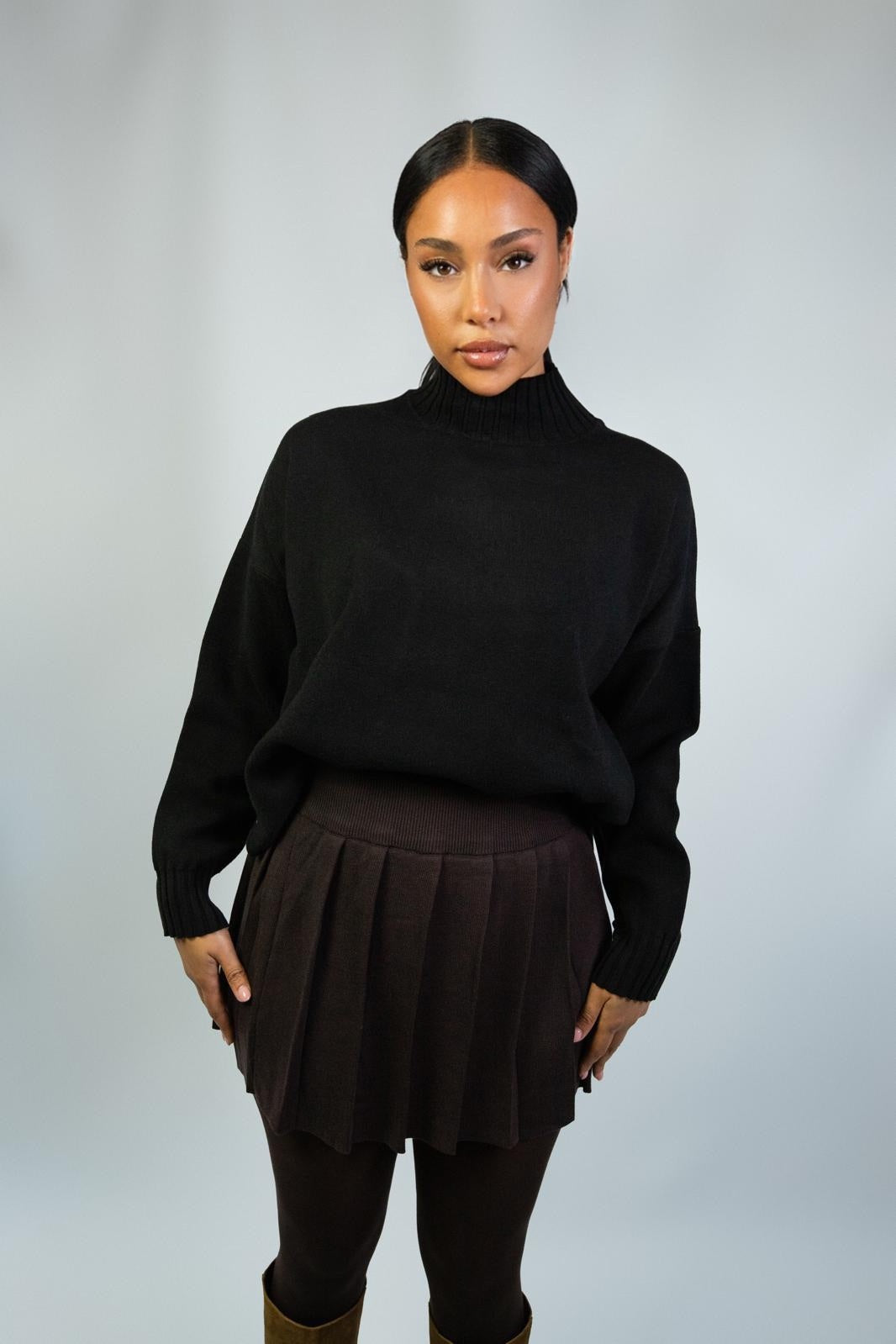 Oversized Turtleneck Sweater