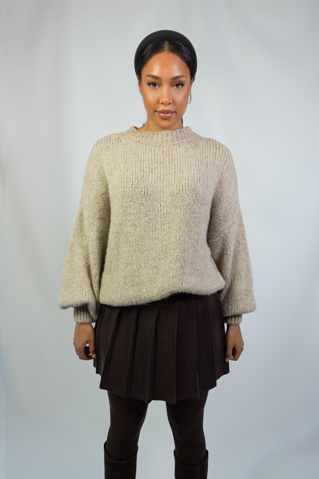 Oversized Knit Sweater